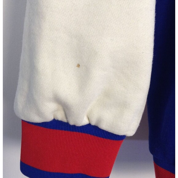 Vtg Adidas Crewneck Sweater Men M Nature Moth Wildlife Colorful 90's Retro Y2K - Picture 7 of 10